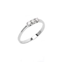 Anello Salvini Donna in Oro bianco Diamante 0.14 Ct 72843047 SALVINI - 72843047 SALVINI
